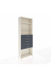 Arges Dolap 3 Raflı 5 Çekmeceli 88x30x243 - S33M244V2A