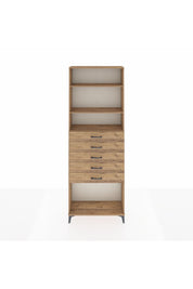 Arges Dolap 3 Raflı 5 Çekmeceli 88x30x243 - S33M244V9A