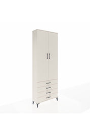 Arges Dolap 5 Raflı 4 Çekmeceli 2 Kapaklı 88x30x243 - S33M245V1A