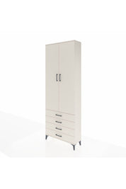 Arges Dolap 5 Raflı 4 Çekmeceli 2 Kapaklı 88x30x243 - S33M245V1A