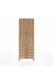 Arges Dolap 5 Raflı 4 Çekmeceli 2 Kapaklı 88x30x243 - S33M245V3A
