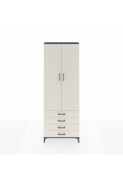 Arges Dolap 5 Raflı 4 Çekmeceli 2 Kapaklı 88x30x243 - S33M245V4A