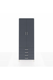 Arges Dolap 5 Raflı 4 Çekmeceli 2 Kapaklı 88x30x243 - S33M245V5A