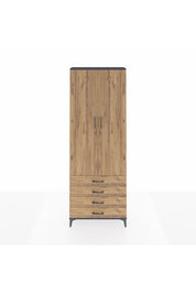 Arges Dolap 5 Raflı 4 Çekmeceli 2 Kapaklı 88x30x243 - S33M245V6A