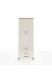 Arges Dolap 5 Raflı 4 Çekmeceli 2 Kapaklı 88x30x243 - S33M245V7A
