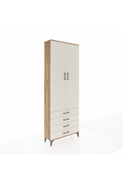 Arges Dolap 5 Raflı 4 Çekmeceli 2 Kapaklı 88x30x243 - S33M245V7A