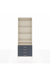 Arges Dolap 5 Raflı 4 Çekmeceli 88x30x243 - S33M246V2A