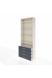 Arges Dolap 5 Raflı 4 Çekmeceli 88x30x243 - S33M246V2A