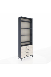 Arges Dolap 5 Raflı 4 Çekmeceli 88x30x243 - S33M246V4A