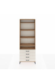 Arges Dolap 5 Raflı 4 Çekmeceli 88x30x243 - S33M246V7A