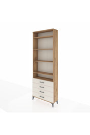 Arges Dolap 5 Raflı 4 Çekmeceli 88x30x243 - S33M246V7A