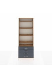 Arges Dolap 5 Raflı 4 Çekmeceli 88x30x243 - S33M246V8A