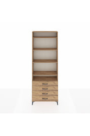Arges Dolap 5 Raflı 4 Çekmeceli 88x30x243 - S33M246V9A