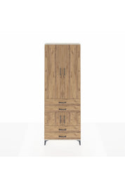Arges Dolap 5 Raflı 4 Çekmeceli 4 Kapaklı 88x30x243 - S33M247V3A