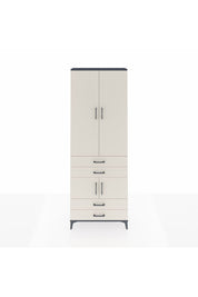 Arges Dolap 5 Raflı 4 Çekmeceli 4 Kapaklı 88x30x243 - S33M247V4A
