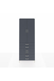Arges Dolap 5 Raflı 4 Çekmeceli 4 Kapaklı 88x30x243 - S33M247V5A