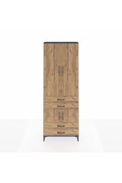Arges Dolap 5 Raflı 4 Çekmeceli 4 Kapaklı 88x30x243 - S33M247V6A