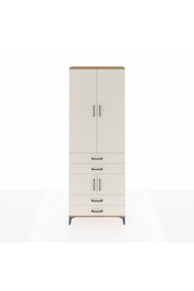 Arges Dolap 5 Raflı 4 Çekmeceli 4 Kapaklı 88x30x243 - S33M247V7A
