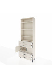 Arges Dolap 5 Raflı 4 Çekmeceli 2 Kapaklı 88x30x243 - S33M248V1A