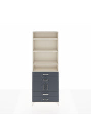 Arges Dolap 5 Raflı 4 Çekmeceli 2 Kapaklı 88x30x243 - S33M248V2A