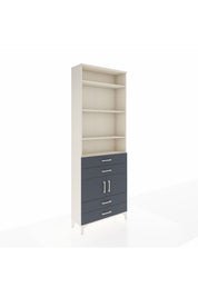 Arges Dolap 5 Raflı 4 Çekmeceli 2 Kapaklı 88x30x243 - S33M248V2A