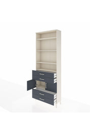 Arges Dolap 5 Raflı 4 Çekmeceli 2 Kapaklı 88x30x243 - S33M248V2A