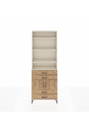 Arges Dolap 5 Raflı 4 Çekmeceli 2 Kapaklı 88x30x243 - S33M248V3A