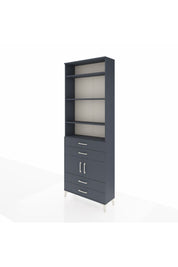 Arges Dolap 5 Raflı 4 Çekmeceli 2 Kapaklı 88x30x243 - S33M248V5A