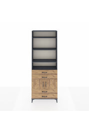 Arges Dolap 5 Raflı 4 Çekmeceli 2 Kapaklı 88x30x243 - S33M248V6A