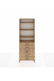 Arges Dolap 5 Raflı 4 Çekmeceli 2 Kapaklı 88x30x243 - S33M248V9A