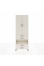 Arges Dolap 5 Raflı 4 Çekmeceli 2 Kapaklı 88x30x243 - S33M249V1A