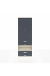 Arges Dolap 5 Raflı 4 Çekmeceli 2 Kapaklı 88x30x243 - S33M249V2A