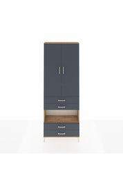 Arges Dolap 5 Raflı 4 Çekmeceli 2 Kapaklı 88x30x243 - S33M249V8A