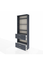Arges Dolap 5 Raflı 4 Çekmeceli 88x30x243 - S33M250V5A