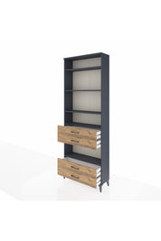 Arges Dolap 5 Raflı 4 Çekmeceli 88x30x243 - S33M250V6A