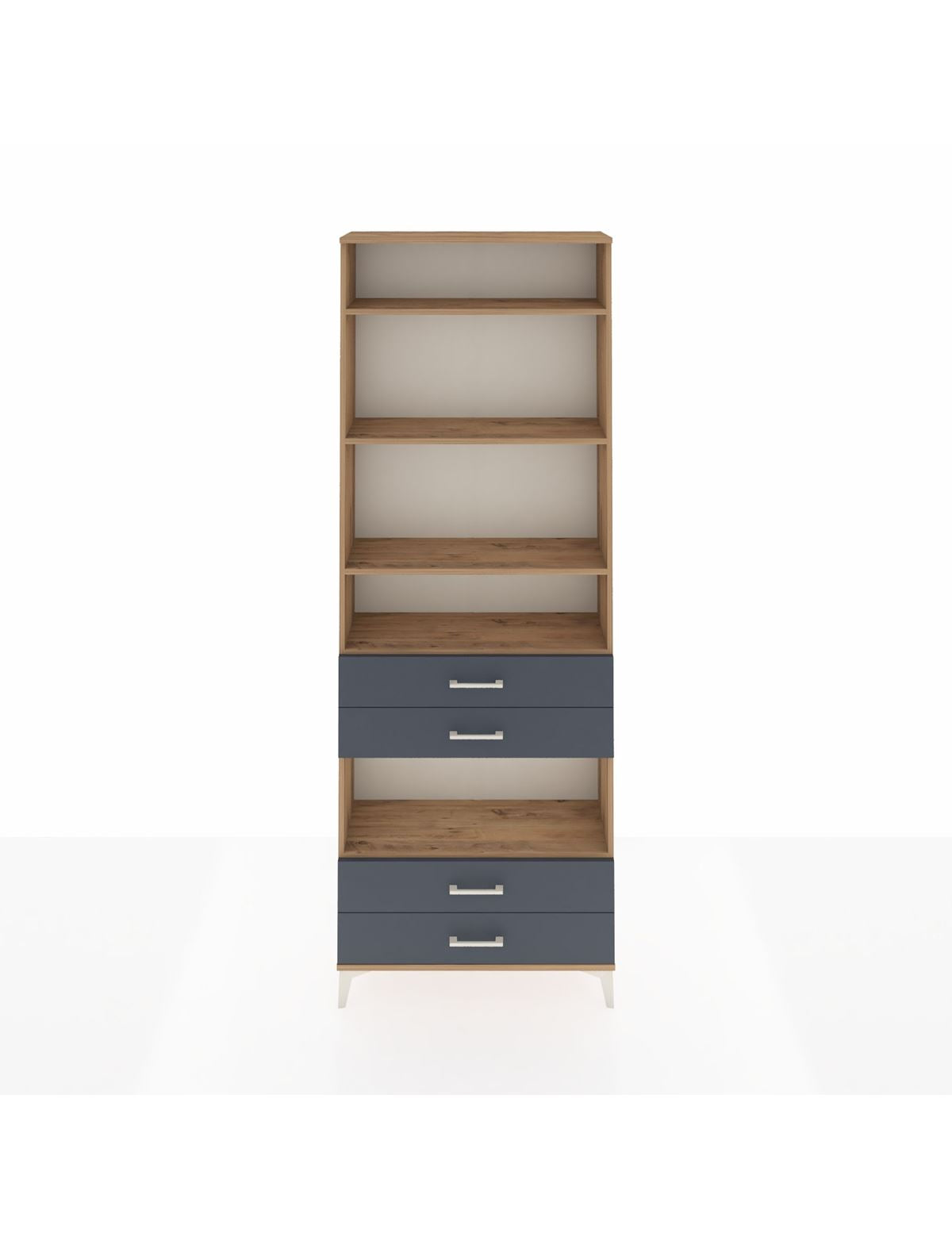 Arges Dolap 5 Raflı 4 Çekmeceli 88x30x243 - S33M250V8A