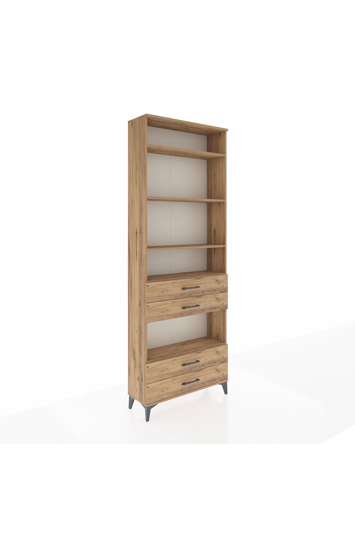 Arges Dolap 5 Raflı 4 Çekmeceli 88x30x243 - S33M250V9A