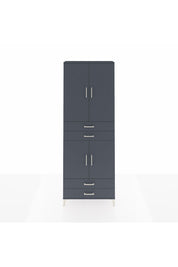 Arges Dolap 5 Raflı 4 Çekmeceli 4 Kapaklı 88x30x243 - S33M251V5A