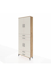 Arges Dolap 5 Raflı 4 Çekmeceli 4 Kapaklı 88x30x243 - S33M251V7A