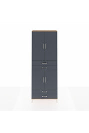 Arges Dolap 5 Raflı 4 Çekmeceli 4 Kapaklı 88x30x243 - S33M251V8A