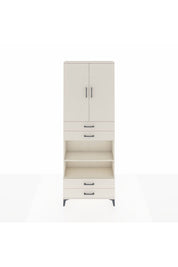 Arges Dolap 5 Raflı 4 Çekmeceli 2 Kapaklı 88x30x243 - S33M253V1A