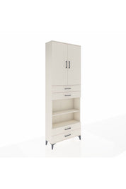 Arges Dolap 5 Raflı 4 Çekmeceli 2 Kapaklı 88x30x243 - S33M253V1A