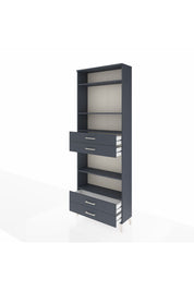 Arges Dolap 5 Raflı 4 Çekmeceli 88x30x243 - S33M254V5A