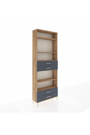 Arges Dolap 5 Raflı 4 Çekmeceli 88x30x243 - S33M254V8A