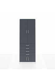 Arges Dolap 4 Raflı 4 Çekmeceli 4 Kapaklı 88x30x243 - S33M255V5A