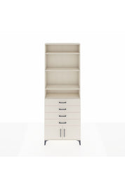 Arges Dolap 4 Raflı 4 Çekmeceli 2 Kapaklı 88x30x243 - S33M256V1A