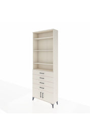 Arges Dolap 4 Raflı 4 Çekmeceli 2 Kapaklı 88x30x243 - S33M256V1A