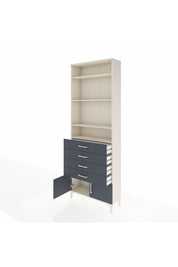 Arges Dolap 4 Raflı 4 Çekmeceli 2 Kapaklı 88x30x243 - S33M256V2A