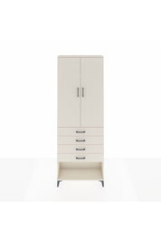 Arges Dolap 3 Raflı 4 Çekmeceli 2 Kapaklı 88x30x243 - S33M257V1A