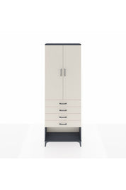 Arges Dolap 3 Raflı 4 Çekmeceli 2 Kapaklı 88x30x243 - S33M257V4A